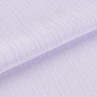Tissu tissé 100 % polyester imitation acétate satiné uni, écologique, léger et respirant pour vêtements de printemps pour filles