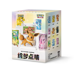 JR Oficial Auténtico Sellado Pokémon Eeveelution Dream Painting Volumen <span class=keywords><strong>3</strong></span> Juego de Cartas Coleccionables Figura Paquetes Misteriosos de Sobres Juego de Mesa - Product Image 3