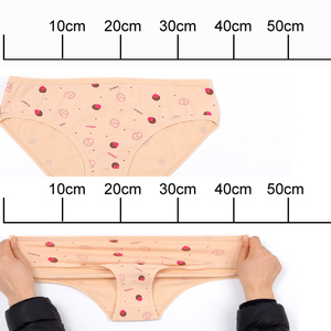 Slip classici UOKIN con stampa floreale, 95% cotone, morbidi e comodi, <span class=keywords><strong>per</strong></span> donna, tessuto di alta qualità, confezione da 12 pezzi assortiti. - Product Image 5