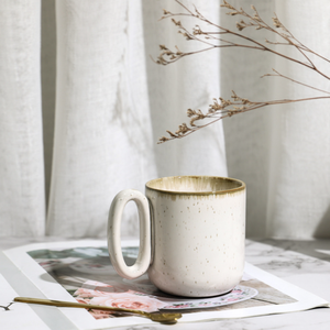 Mug en céramique créatif de style nordique vintage pour le bureau, la maison et les conférences, cadeau d'affaires pour le café, le lait et l'eau - Product Image 2