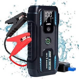 Démarreur de batterie d'urgence étanche 22000mAh 12V véhicule 2000A Booster <span class=keywords><strong>Jumper</strong></span> Pack voiture Jump Start Powerbank camions motos - Product Image 1
