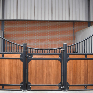 Fabriek Op Maat Gemaakte Paardensportkraam Europese Stijl Paardenstal Fronten Paardenstallen Te Koop - Product Image 2