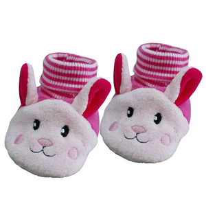 Personnalisé mignon dessin animé 3D poupée enfant en bas âge chaussettes infantile hiver bébé hochet jouet chaussettes de sol chaussures - Product Image 5