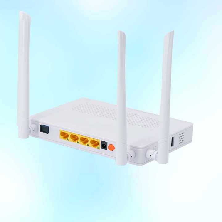 Vsol Router Gpon Onu XPON Dual Band AC1200 2.4G 5.8G 4GE WIFI5 XPON ONU