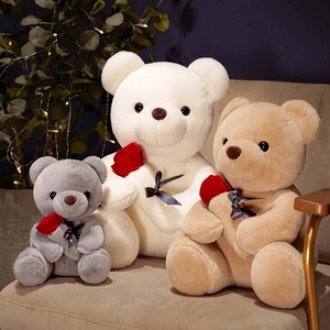 ตุ๊กตาหมีนุ่มพิเศษยัดนุ่นสำหรับเด็กตุ๊กตาหมีเท็ดดี้แบร์สำหรับวาเลนไทน์ - Product Image 1