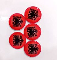 13.56MHz RFID NFC autocollant époxy partage instantanément les médias sociaux pour les hôtels cartes de visite étanche PVC Silicone 1K puce QR Code