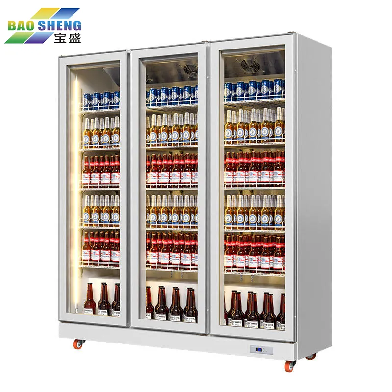 Elettrodomestici di alta qualità grande frigorifero a sei porte congelatore completo commerciale congelatore refrigerato per la conservazione della freschezza