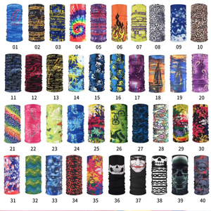 Tùy chỉnh in ấn liền mạch mặt nạ đa chức năng dành cho người lớn chạy Bandana & Headband tất cả các mùa ngoài trời 25*50cm - Product Image 4