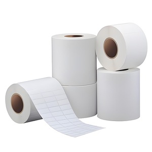 80g giấy tráng nhãn dán nhãn mã vạch 100150200250 thông tin nhận dạng dấu hiệu hậu cần xuyên biên giới - Product Image 1