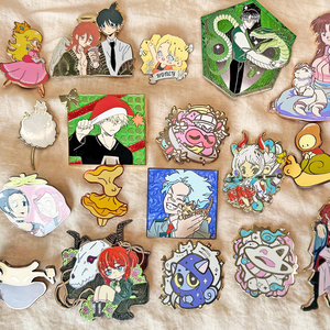Kunshan ve áo Pin nhà sản xuất tùy chỉnh men Pin Trâm số lượng lớn kim loại Huy hiệu logo Anime phim hoạt hình mềm cứng men <span class=keywords><strong>pins</strong></span> tùy chỉnh - Product Image 2