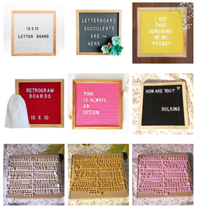 10*10 pollici primo giorno della scuola messaggio annuncio scheda rustico decorazioni per la casa segno feltro lavagna con lettere e numeri - Product Image 6