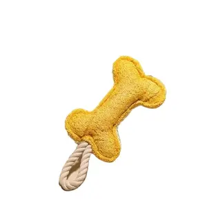 Entrenamiento al aire libre hecho a mano Limpieza de dientes regalo perro masticar juguete Limpieza de dientes entrenamiento de perros masticar juguete masticar perro de juguete