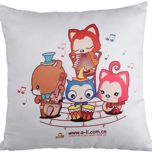 Thăng hoa trống satin <span class=keywords><strong>polyester</strong></span> gối trường hợp quảng cáo gối cover/Cushion Cover - Product Image 4