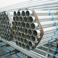 Tube en acier au carbone électrogalvanisé BS1387 Classe B ASTM A501, diamètre de 1/2 po à 8 po, pour équipements sportifs et structures de jeux