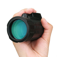Télescope monoculaire HD 8x42 avec réglage de la mise au point, lentille haute définition avec revêtement, essentiel pour les aventures en plein air et la chasse