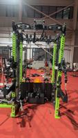 Machine de musculation multifonctionnelle avec câble pour exercices de vols pectoraux et Smith, idéale pour les centres d'entraînement physique