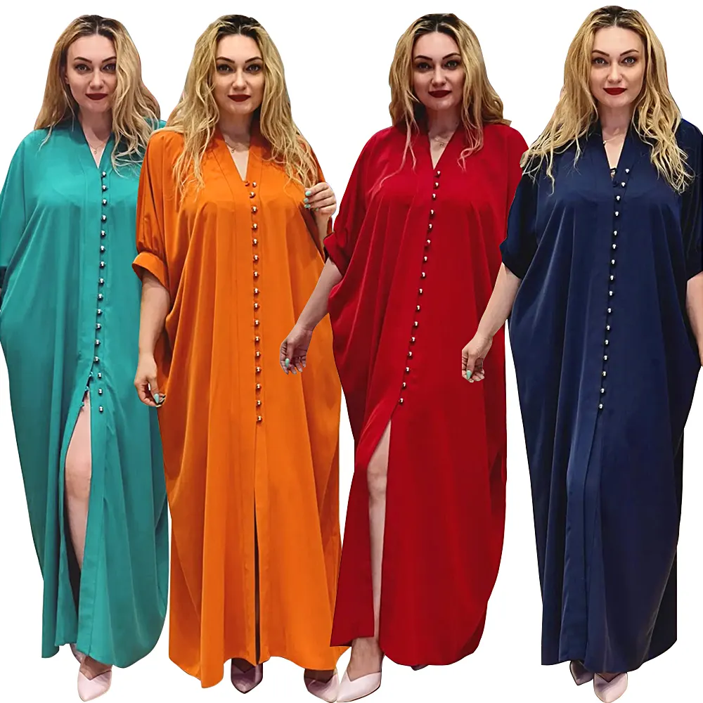 H & D gaun Afrika untuk wanita pakaian gaun panjang antik untuk gaun kasual ukuran besar musim panas desain baru longgar sifon dewasa