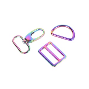 Metal Bag Belt Accessories Lobster Clasp Carabiner Handbag Dog Leash Metal Swivel Snap Hook