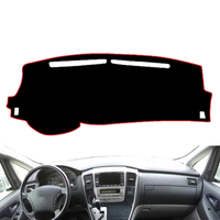 Auto-Sonnenschutzmatte Passend für Toyota Alphard Ah10 2002~2008 Armaturenbrett-Abdeckung Schutzabdeckung und Innenraumzubehör