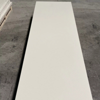 Planche de comptoir de cuisine moderne en acrylique Koris, grande dalle, surface solide