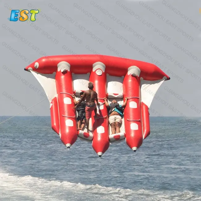 Летающая Лыжная трубка, надувные буксируемые водные игрушки, летающая рыба, трубчатая лодка для серфинга на лодке