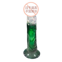 Dildo en silicone souple réaliste géant de couleur dégradée, vente en gros, pas cher, pour femmes et hommes, jouet sexuel féminin