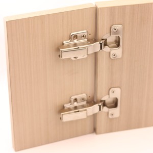 Оптовая продажа: Петля для кухонных шкафов с доводчиком, двусторонняя, 3D-регулировка, скрытая, гидравлическая, с буфером малого угла, никелированная - Product Image 6