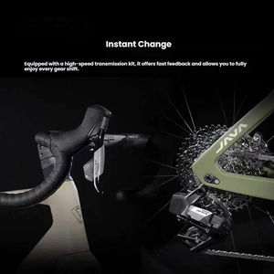 Vélo de route et de gravier en fibre de carbone haute performance avec freins à disque à vitesses pour les aventures tout-terrain - Product Image 4