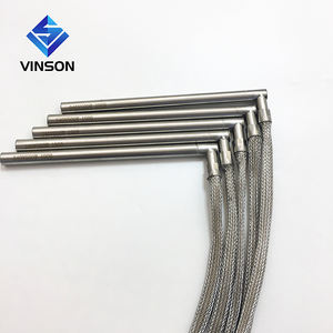 וינסון L צורת מחסנית מחמם 110V 220V 400W 500W מוט חימום אלמנט עם מתכת צמת עופרת חוט - Product Image 5