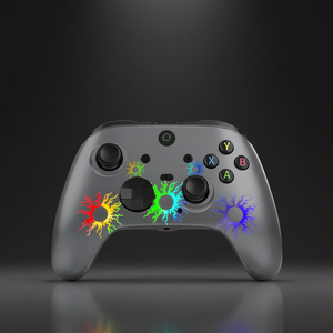 Manette <span class=keywords><strong>de</strong></span> jeu sans fil 2,4 G avec lumière RVB et double vibration pour Xbox Series S/X, stock d'usine, vente en gros, logo personnalisé - Product Image 4