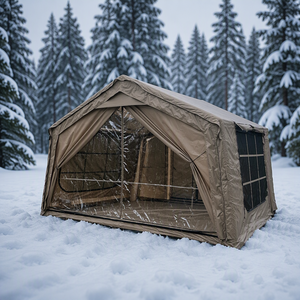 Aufblasbares Acht-Meter-Quadrat-Zelt für Draußen, Tragbarer Event-Unterstand, Einfacher Aufbau, Wasserdichtes Zelthaus zum Camping - Product Image 4