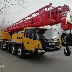 Grue mobile Sany d'occasion à bas prix de 50 tonnes, adaptée à de multiples travaux de levage en construction - Product Image 1