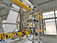 Machine de fabrication de sacs de courrier en polyéthylène pour le commerce électronique entièrement automatique