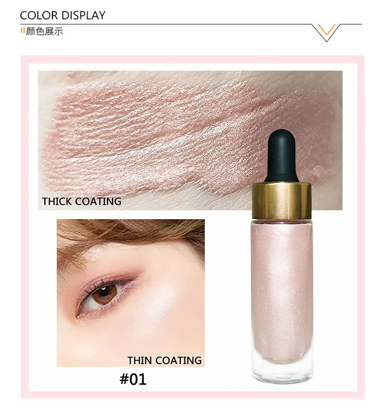 Hot bán nhãn hiệu riêng phổ biến đa năng nền tảng chất lỏng Corrector mắt trang điểm Eyeshadow lỏng