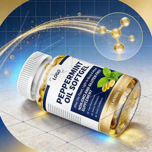 Aceite de Menta con Recubrimiento Entérico de Marca Privada, Cápsulas Blandas de Aceite de Menta de 1000 mg, Cápsulas de Aceite de Menta para Adultos - Product Image 6