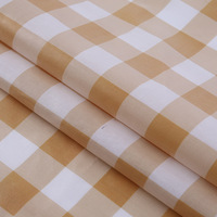 Tissu d'impression imperméable en polyester avec impression en grille écologique