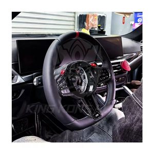 <span class=keywords><strong>Volante</strong></span> Personalizado de Fibra de Carbono y Cuero Sintético para BMW Serie G CS X3 G01 X5 G05 X6 G06 Z4 <span class=keywords><strong>G29</strong></span> I4 G26 M2 G87 M3 G80 M4 G82 M5 G90 - Product Image 1