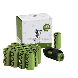 Bolsas para Desechos de Perros con Dispensador, Paquete de Más de 12 Rollos, Bolsas Biodegradables para Excrementos - Product Image 1
