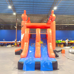 Château gonflable commercial à double allée, combo Halloween, à <span class=keywords><strong>vendre</strong></span> - Product Image 3