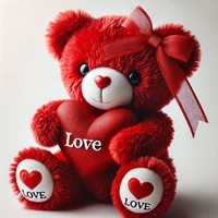 Ours en Peluche Personnalisé OEM ODM Je T'aime Rouge Rose Blanc, Jouets en Peluche Ours en Peluche Animaux en Peluche, Cadeaux pour la Fête des Mères et la Saint-Valentin