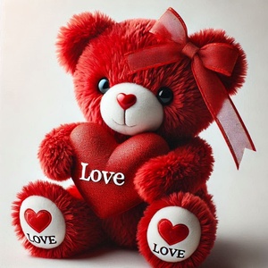 Ours en Peluche Personnalisé OEM ODM Je T'aime Rouge Rose Blanc, Jouets en Peluche Ours en Peluche Animaux en Peluche, Cadeaux pour la Fête des Mères et la Saint-Valentin - Product Image 6