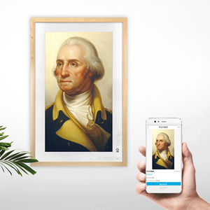 Custom 10.1Inch Wooden Digital Photo <b>Frame</b> Electronic <b>Picture</b> Player For Exhibition Hall Digital Signage Wall Mount Screen - Product Image 1