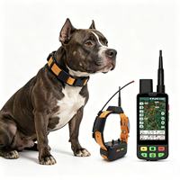 Collier GPS étanche pour chien avec alertes de rappel et marquage de position, submersible IP68