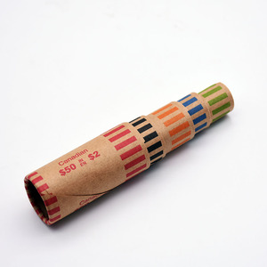 Envoltorios de Papel Tubulares Surtidos para Monedas con Cuartos, Centavos, Níkel y Dígitos - Product Image 3