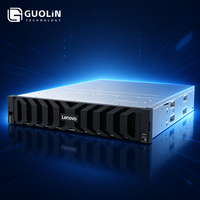 Almacenamiento Unificado NVMe All-Flash Lenovo ThinkSystem DM3200F 2U de 12 Bahías SFF SAN NAS para Empresas, Virtualización de Bases de Datos