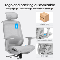 NOEL Promotion Chaise de Bureau Ergonomique en Maille de Qualité Supérieure pour Dirigeant et Manager