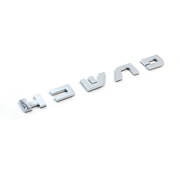 Badges de voiture de style sport 3D en ABS chromé avec logo personnalisé - Autocollants extérieurs imperméables - Accessoires de style automobile autocollants