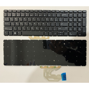Nuevo Teclado Inalámbrico LED para Portátil, Compatible con ProBook 450 G6/G7 455 G6/G7 <span class=keywords><strong>455R</strong></span> G6/G7 con Interruptores Gateron - Product Image 1