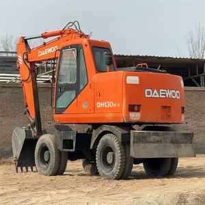 Excavadora de ruedas Doosan DH130W 140W-7 original, modelos DH130 DH140 DH150 - Product Image 1