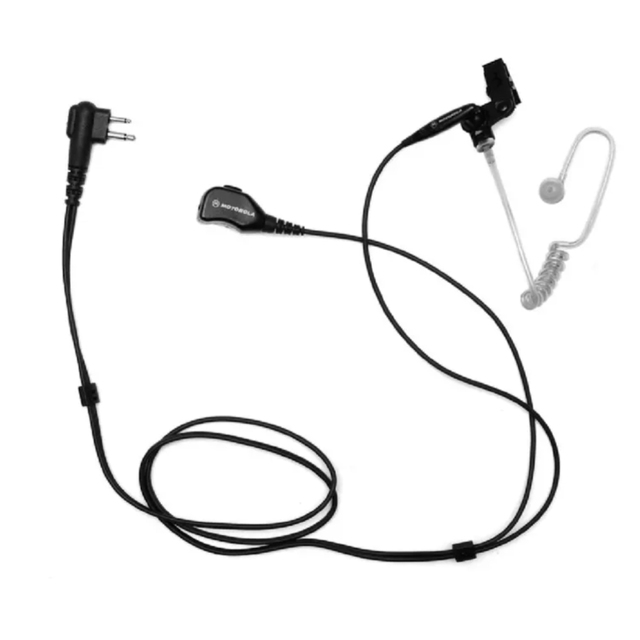 Original PMLN6530 Motorola Earpiece Two-wire Surveillance Kit for Motorola Xir P3688 DP1400 Portable Walkie Talkie Microphone